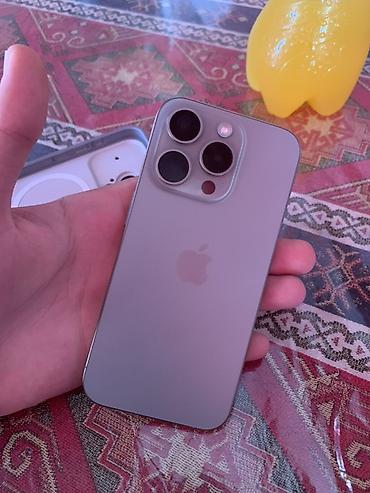 11 telefon: IPhone 15 Pro, 128 GB, Natural Titanium, Face ID — 7