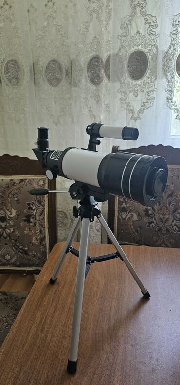 сверхмощный японский бинокль canon 70x70 часы swiss army в подарок: Açıqlama: Masastolu refraktor teleskop dəsti - Optik sistem