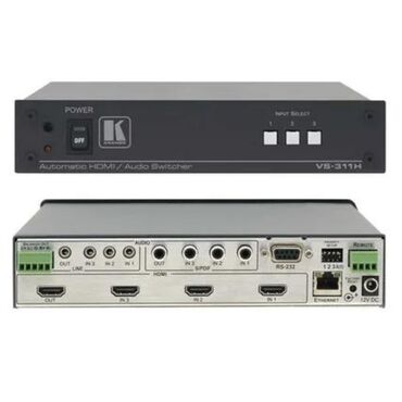 Другая аудиотехника: Kramer VS-311H — высококачественный коммутатор видеосигнала HDMI и
