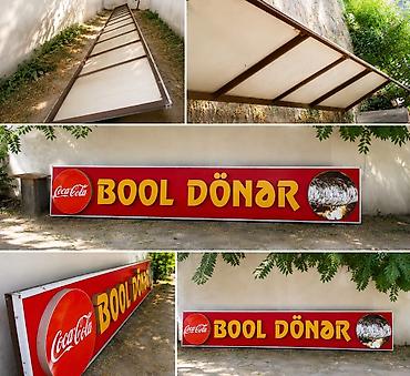 Reklam lövhəsi – “BOOL DÖNƏR” Hazır reklam paneli satılır! Ölçüsü