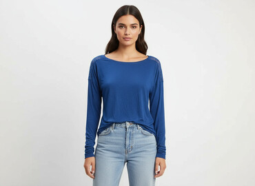 kurtka jeansowa z futerkiem bershka: Bershka, Women's blouse, size L