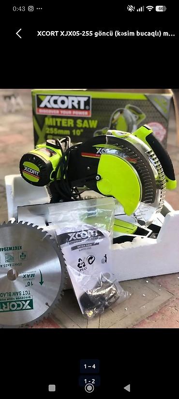 en ucuz lazer metre: XCORT XJX05-255 gönc kəsici (Miter Saw) Texniki xüsusiyyətlər: - — 6