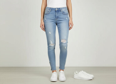 cross jeans zakręt: Re-Dress, Jeansy damskie, rozmiar XS