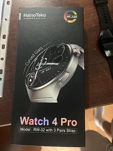 Aksesuarlar: Haino Teko Watch 4 Pro (Model: RW-32) – AMOLED, əyri şüşə ekranlı — 1