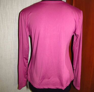 Köynək və bluzalar: Məhsul təsviri: 1) Qadın uzunqollu bluz - Rəng: çəhrayı - Yaxa — 4