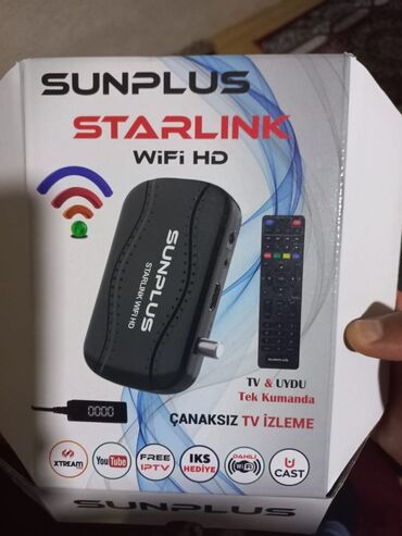 TV antenlər: StarSat, Redline, və Hiremco markalı peyk qəbulediciləri satışda. Bu — 8