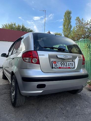 Унаа сатуу: Hyundai Getz: 2003 г., 1.3 л, Кол менен иштөөчү, Бензин, Хетчбек — 6
