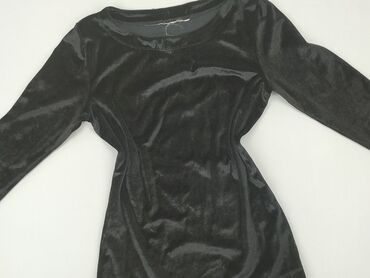 czarne bluzki długi rękaw: Blouse, L (EU 40), condition - Very good