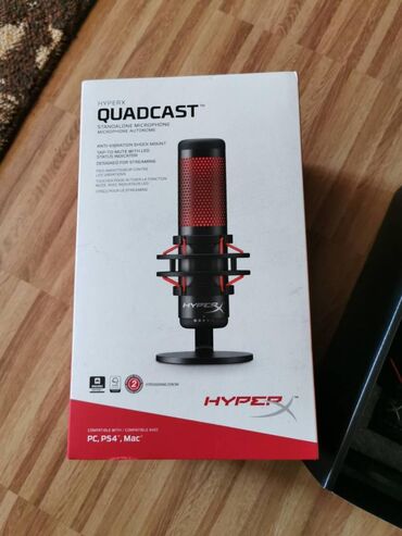 mikro qulaqlıq: Б/у Проводные Микрофон HyperX, Самовывоз, Бесплатная доставка, Доставка в районы
