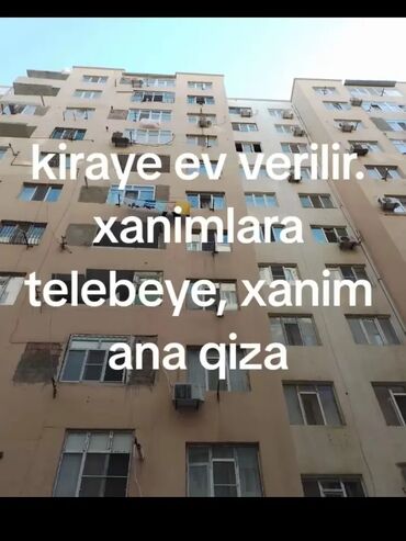 icarəyə verilir: Otaqların uzunmüddətli kirayəsi