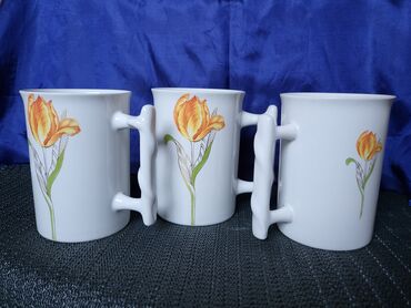 Čaše: Solje nove,vintaz weimar porcelan Nemacka. Komada 3 u ceni. lep — 4