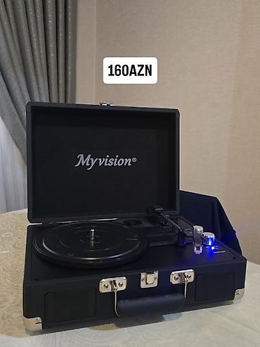 Myvision portativ vinil pleyer (kofertipli) - Kofertipli dizayn