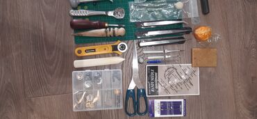 Другие аксессуары: Набор инструментов кожевников для работы с кожей