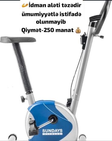 Sundays Fitness firmasının stasionar velosipedi. Evdə idman etmək üçün