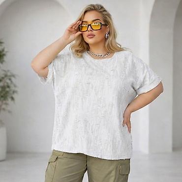 оверсайз одежды: Футболка, Оверсайз, Новый, 3XL, 4XL, 5XL — 3