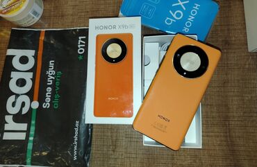 йогуртница купить в баку: Honor X9b, 256 ГБ, цвет - Оранжевый, Две SIM карты