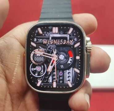 saat şekli: Hk8promax mult-functional smart watch ⌚ apple watch ultra 49 mm lüks