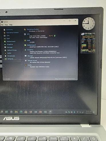 ASUS: Asus 12GB SSD Kamera HDMI 10TH FHD IPS. Prodajem Asus Vivobook X515 — 7