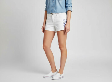 bershka biale spodenki: H&M, Szorty damskie, rozmiar S