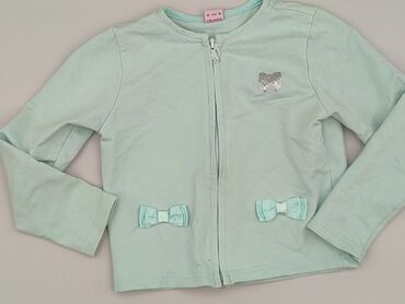 kurtka bejsbolówka dziewczęca: Sweatshirt, 7 years, 116-122 cm, condition - Perfect