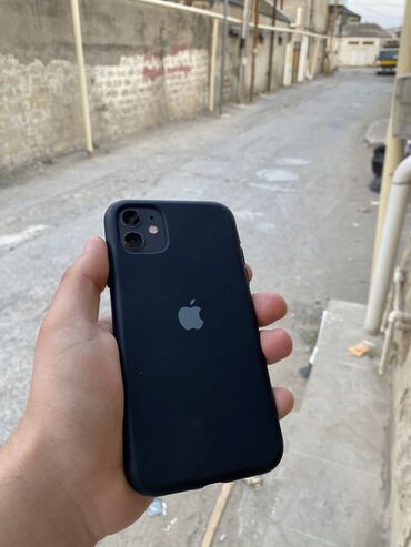 qeydiyatsız iphone: IPhone 11, 64 GB, Qara, Simsiz şarj, Face ID