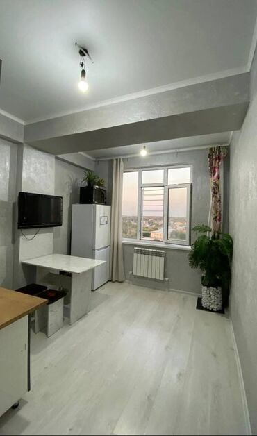 квартиры в районе кудайберген: 1 бөлмө, 38 кв. м, Элитка, 9 кабат, Евроремонт