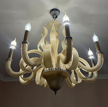 suse balon: Çılçıraq, 10 və daha çox lampa, Şüşə — 3