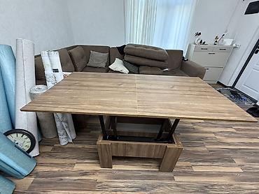 velosiped masa: Kvadrat masa, Transformer, Təkərsiz, Teksturalı laminat — 3