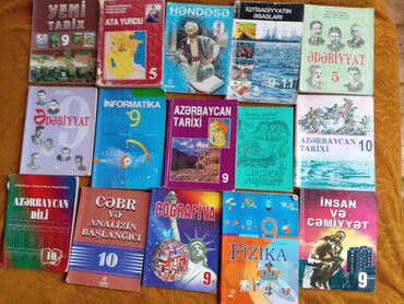 Tədris ədəbiyyatı: KİTABLAR Hamısı 1 manat