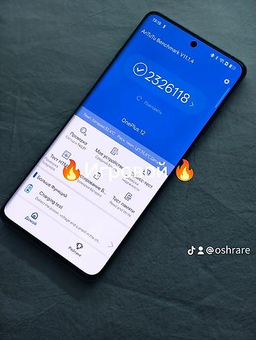 OnePlus: 🔥 OnePlus 12 уникальный цвет ⚡ экран идеальный 🔋 Аккумулятор — — 3