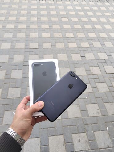 защитные пленки iphone: IPhone 7 Plus, 32 ГБ, Черный, Отпечаток пальца