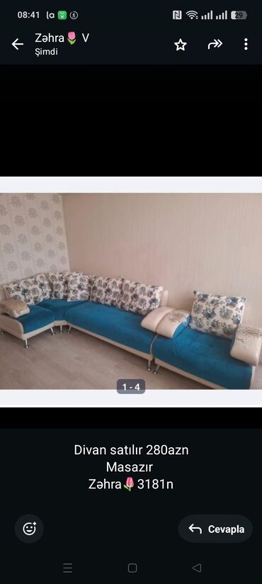 Mətbəx mebeli: Künc divan