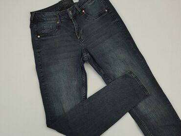 jeansowe legginsy damskie: Jeans, S (EU 36), condition - Good