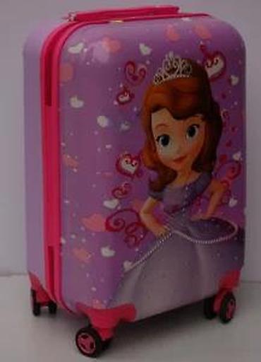 Rančevi, torbe i koferi: Dečji kofer na točkiće – motiv princeze - Čvrsta ABS/plastika školjka — 12