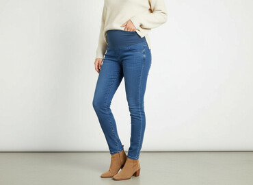 legginsy rybaczki ciążowe: Calzedonia, Jeansy damskie, rozmiar 2XL