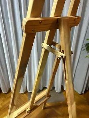 Slike i ramovi: Drvena slikarska štafelaj (studijski/akademski tip) - Model: ars nova — 14