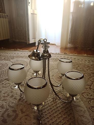 kruşka: Çılçıraq, 5 lampa, Metal — 3