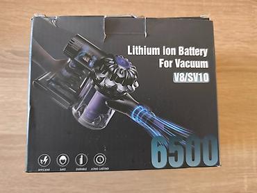sundjer bob dexy co: Litijum-jonska baterija 6500 mAh za Dyson V8 / SV10 bežične usisivače — 1