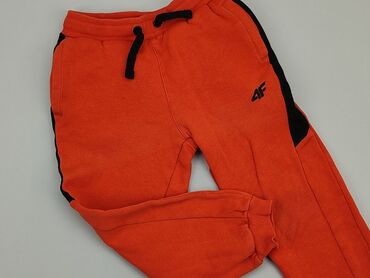 spodnie na konie: Sweatpants, 4F Kids, 7 years, 116/122, condition - Good