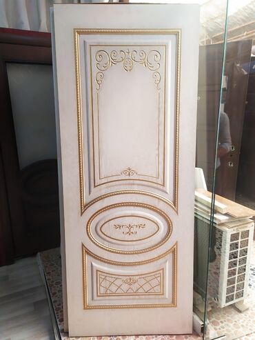 Otaq qapıları: Yeni Otaq qapısı Zamok və çərçivə ilə, Zəmanətli, Pulsuz quraşdırma, Pulsuz çatdırılma, Rayonlara çatdırılma — 4