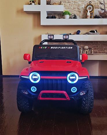 usaq masn: Uşaq üçün böyük elektrikli off-road tərzində 4x4 jeep satılır. Çox az — 2