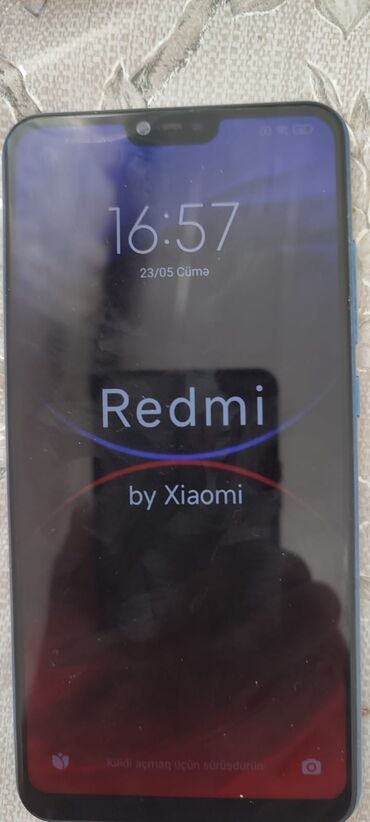 Xiaomi: Xiaomi Mi 8 Lite, 64 GB, rəng - Göy, 
 Sensor, Barmaq izi, İki sim kartlı