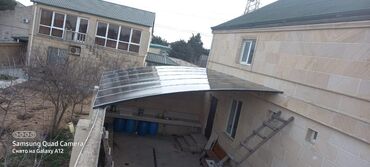 Naveslər, markizlər: Polikarbonatdan hazırlanmış, metaldan konstruksiyası olan — 5