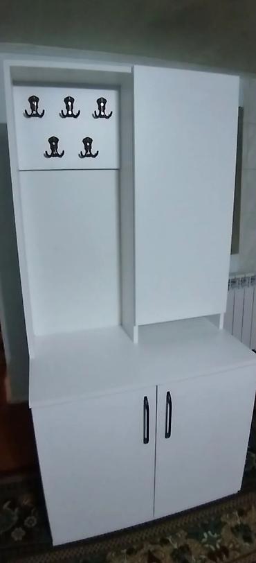 купить полки на стену: Ağ rəngdə çoxfunksiyalı mebel dəsti - 1 ədəd açıq rəfli kitablıq: 5 — 2