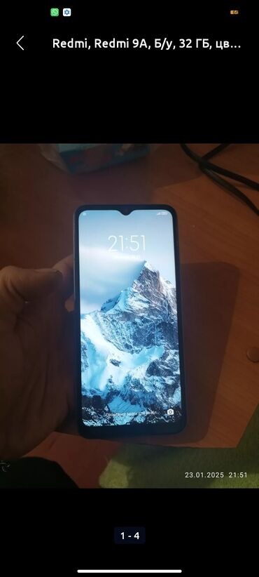 телефония: Redmi, Redmi 9A, Б/у, 32 ГБ, 2 SIM