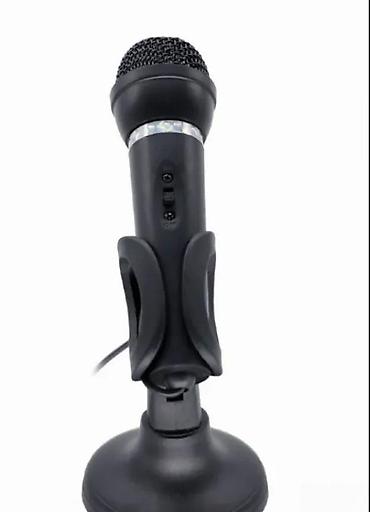 Zvučnici, slušalice i mikrofoni: Gembird kondenzatorski mikrofon sa stonim stalkom - Tip — 1