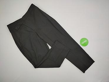 dzins material: Spodnie materiałowe damskie, rozmiar XL — 2