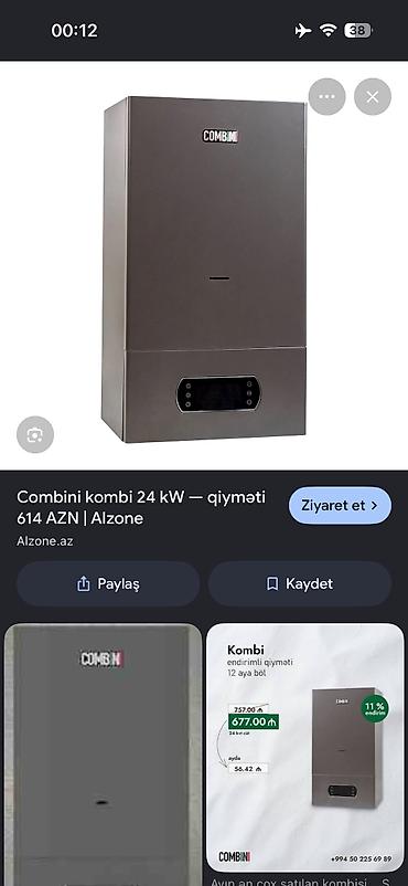 ремонт бытовой: Salam kombi təmiri xidmeti mövcuddur bütün növ kombilərin təmiri — 1