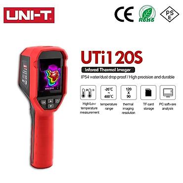 termometr qiymeti: Termal görüntü kamerası Model: UNI-T UTI 120S+ Infraqırmızı yüksək — 1