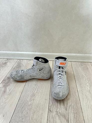 nike machomai 2: Мужские кроссовки, 41, 41.5, 42, Nike, Б/у, цвет - Серый — 2